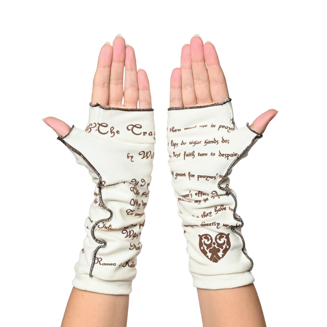 Romeo and Juliet Writing Gloves