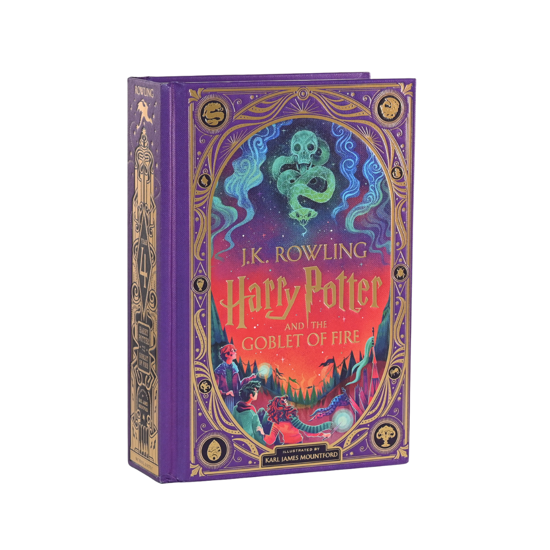 Harry Potter and the Goblet of Fire (Illustrated with Interactive Elements)