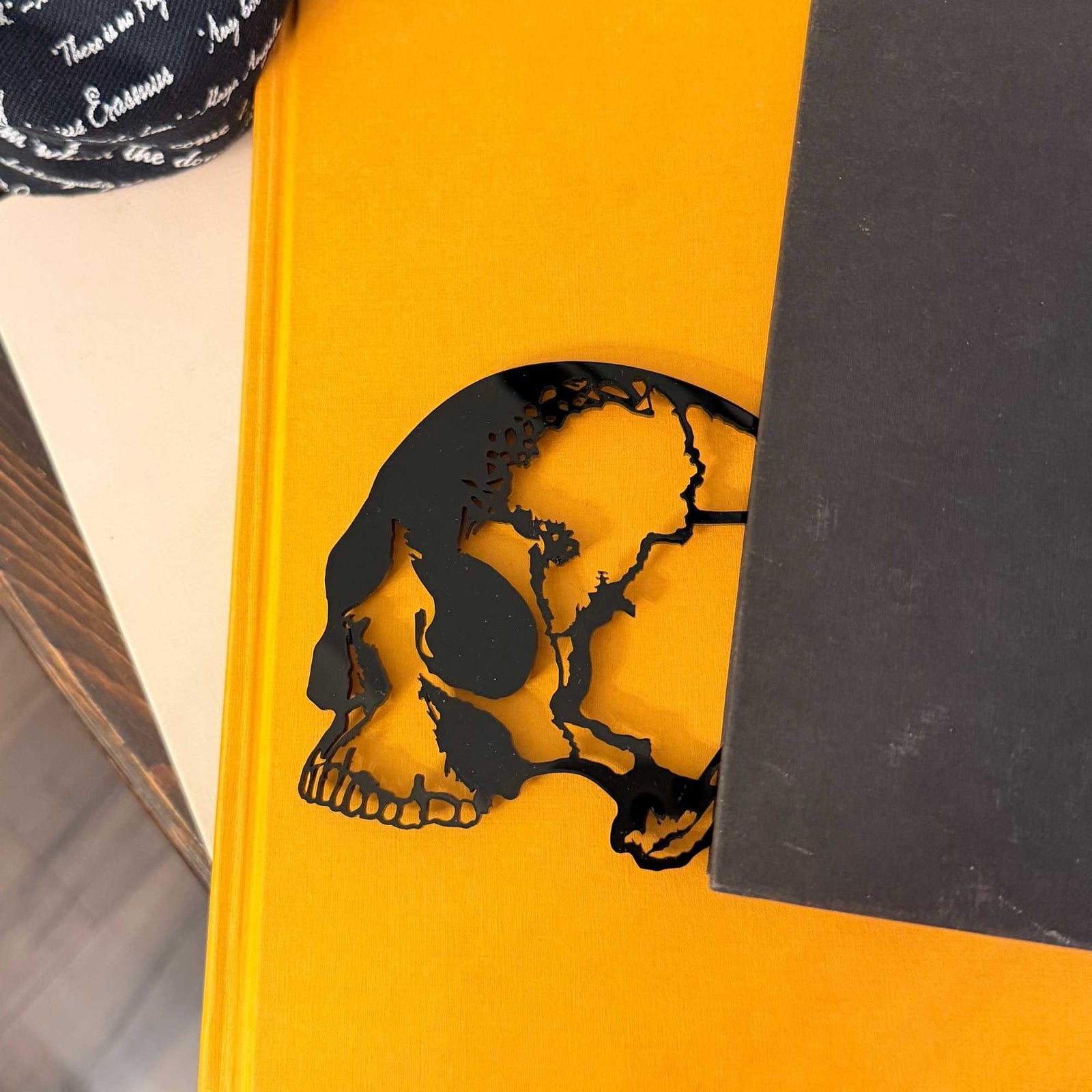 Skull Bookshelf Silhouette
