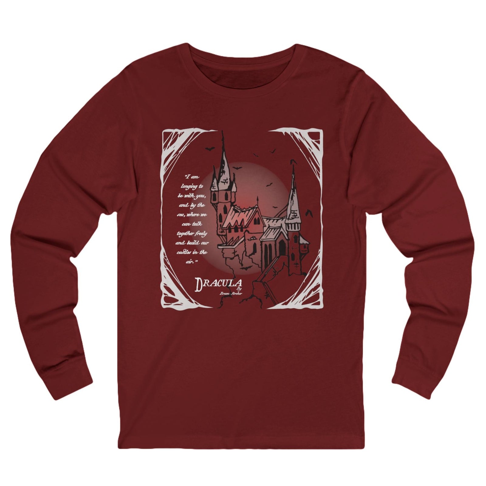 Dracula's Castle Long Sleeve Unisex Tee