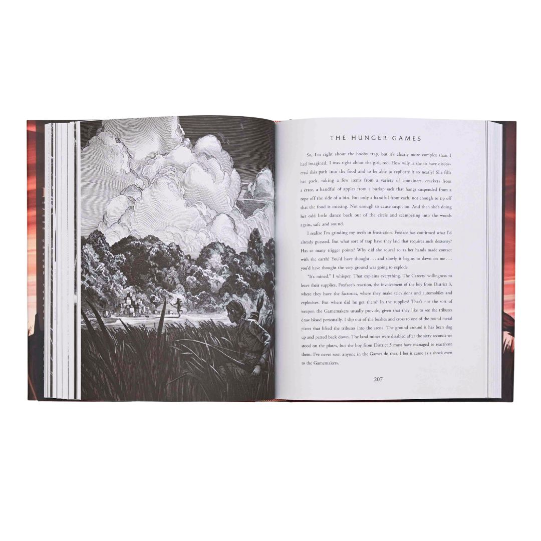 The Hunger Games Illustrated Book Set