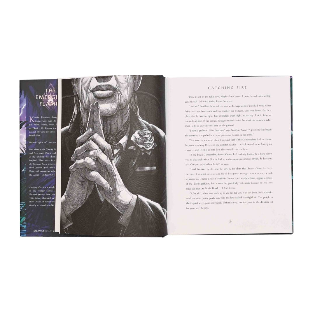 The Hunger Games Illustrated Book Set