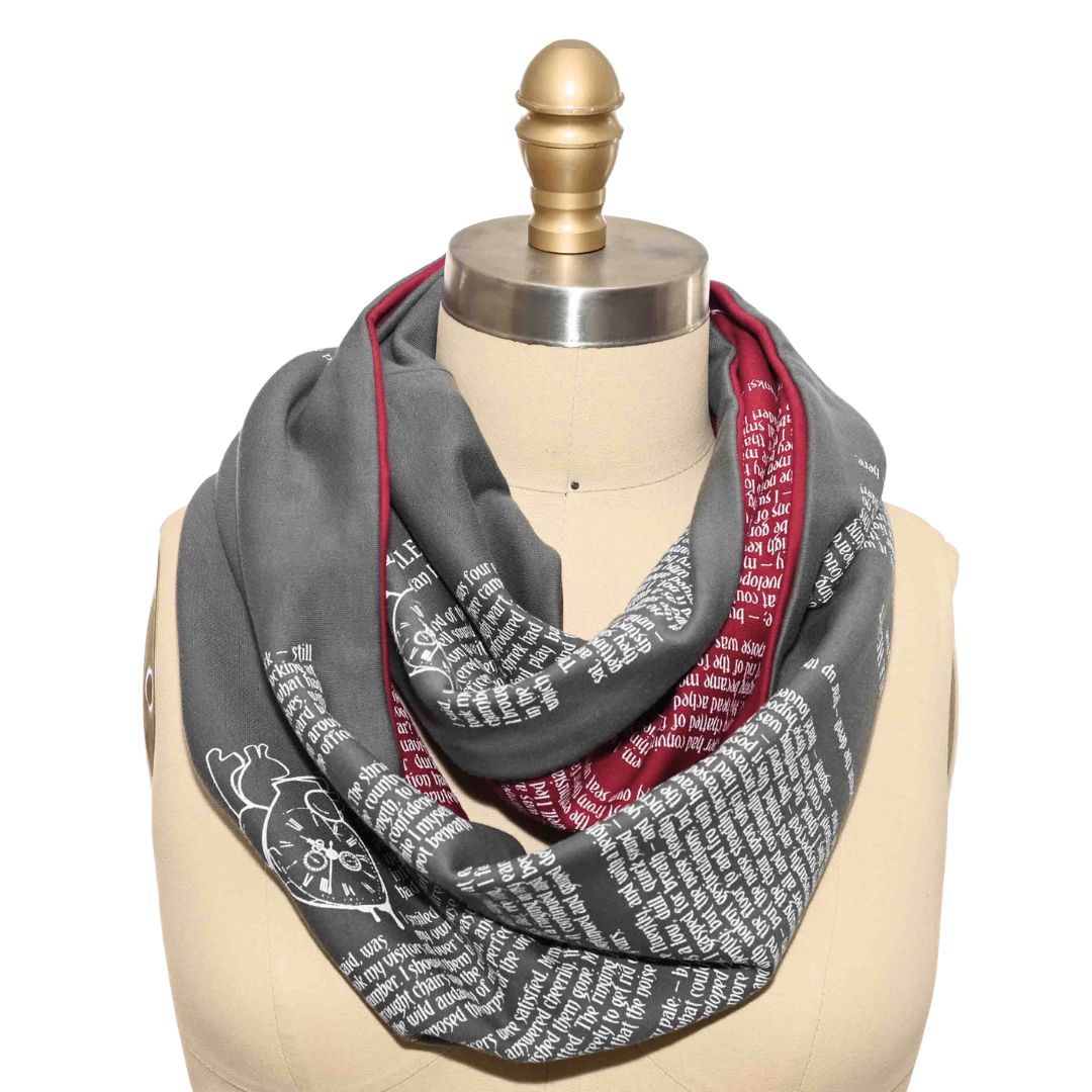 The Tell-Tale Heart Book Scarf