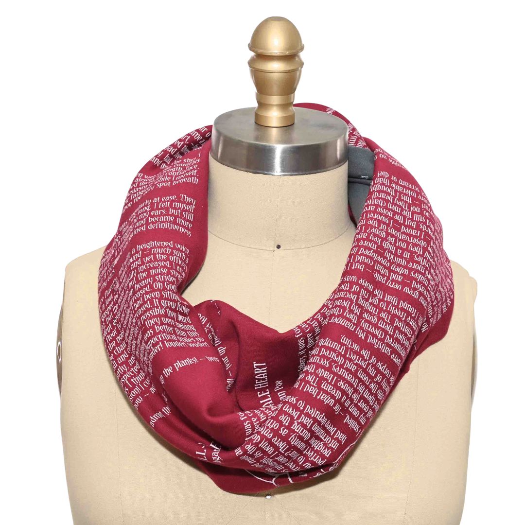 The Tell-Tale Heart Book Scarf