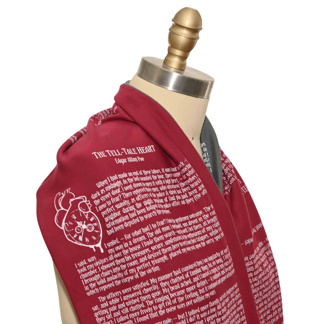 The Tell-Tale Heart Book Scarf