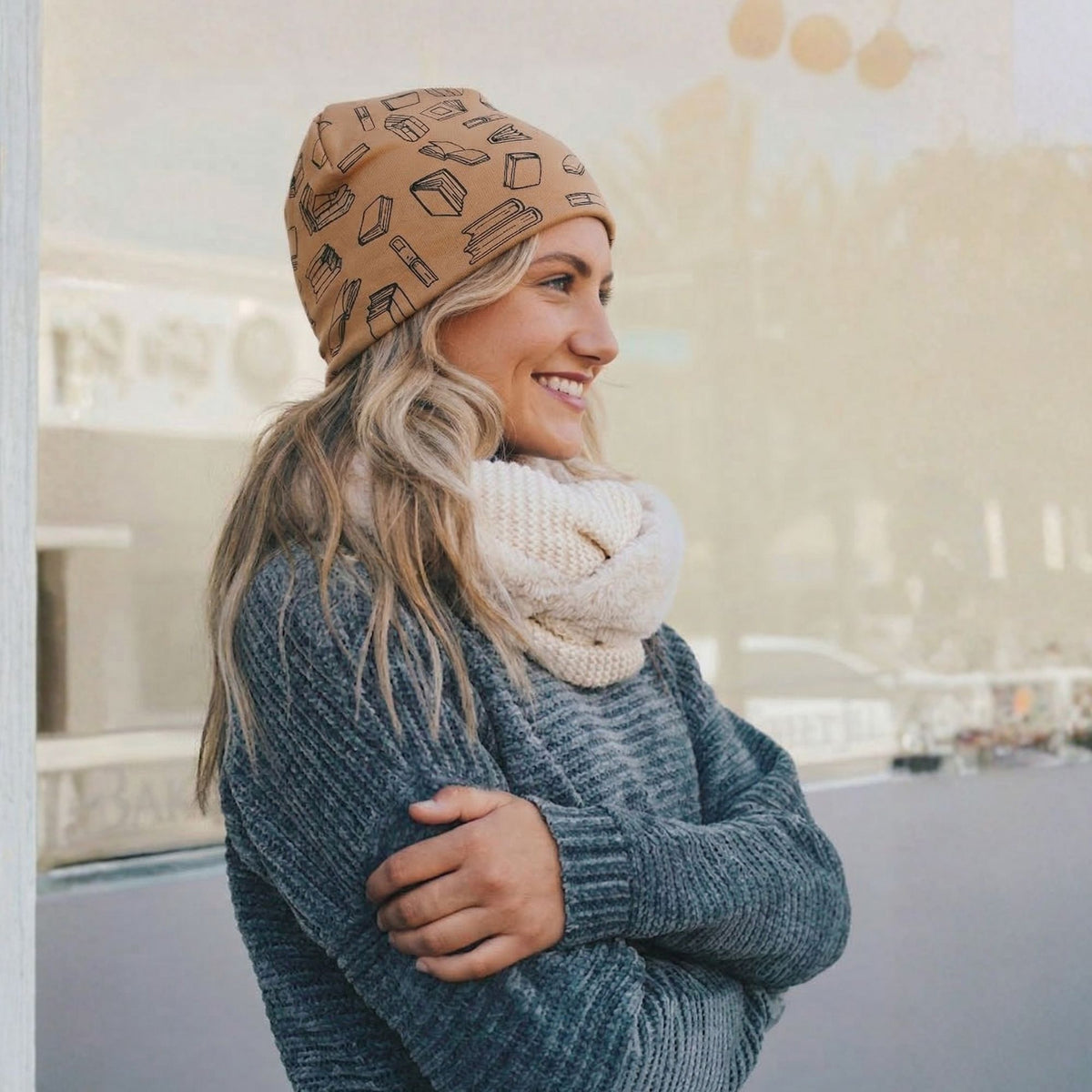 Book Lover Book Beanie