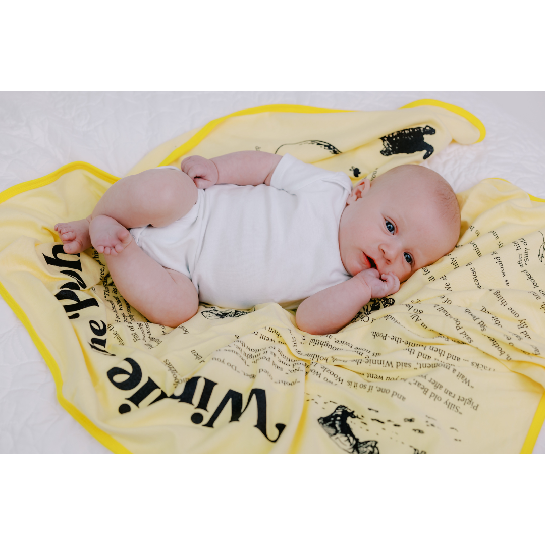 Winnie-the-Pooh Storybook Baby Blanket