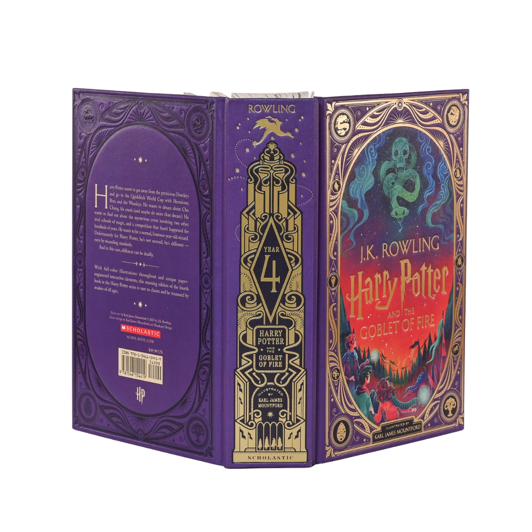 Harry Potter and the Goblet of Fire (Illustrated with Interactive Elements)
