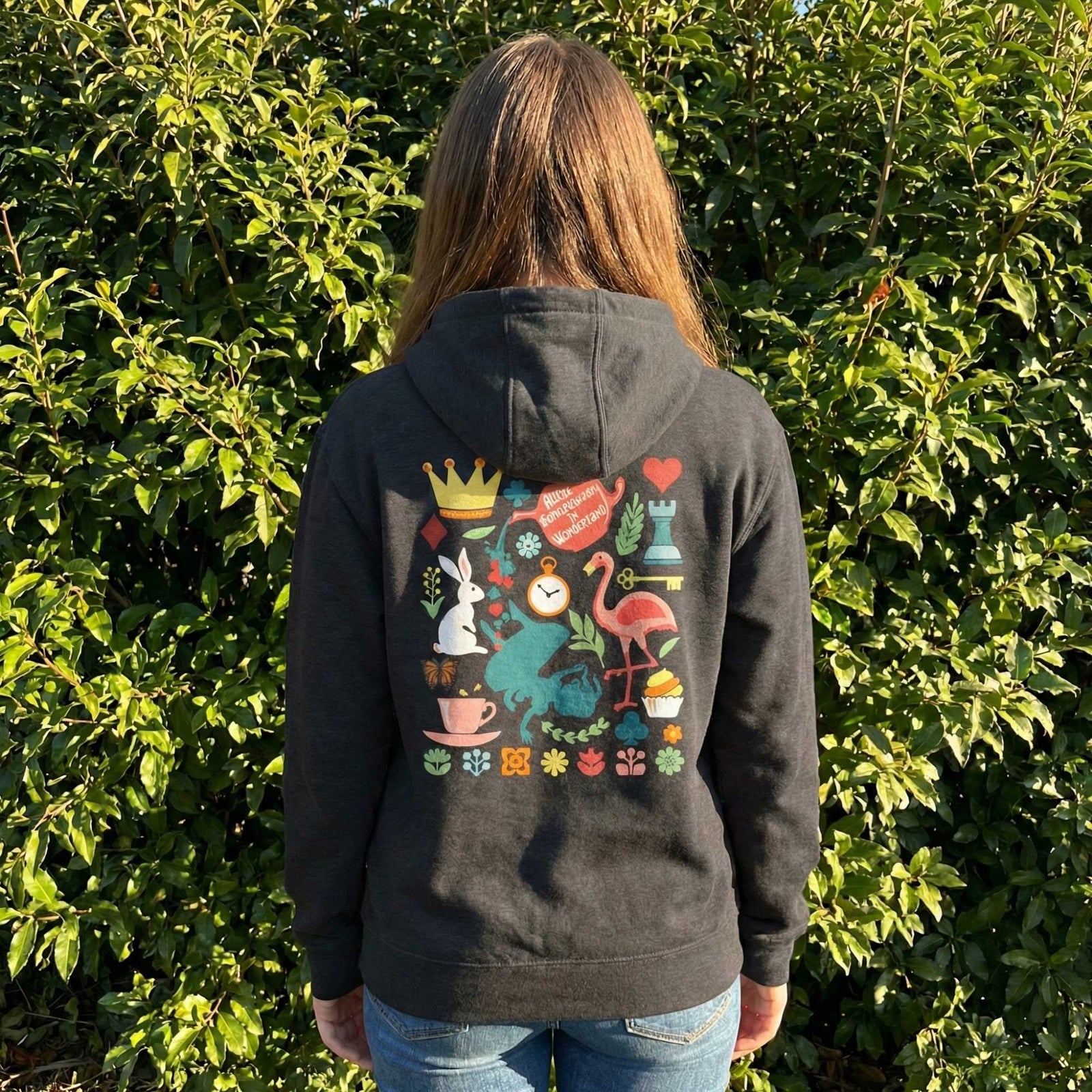 Alice in Wonderland Full Zip Hoodie