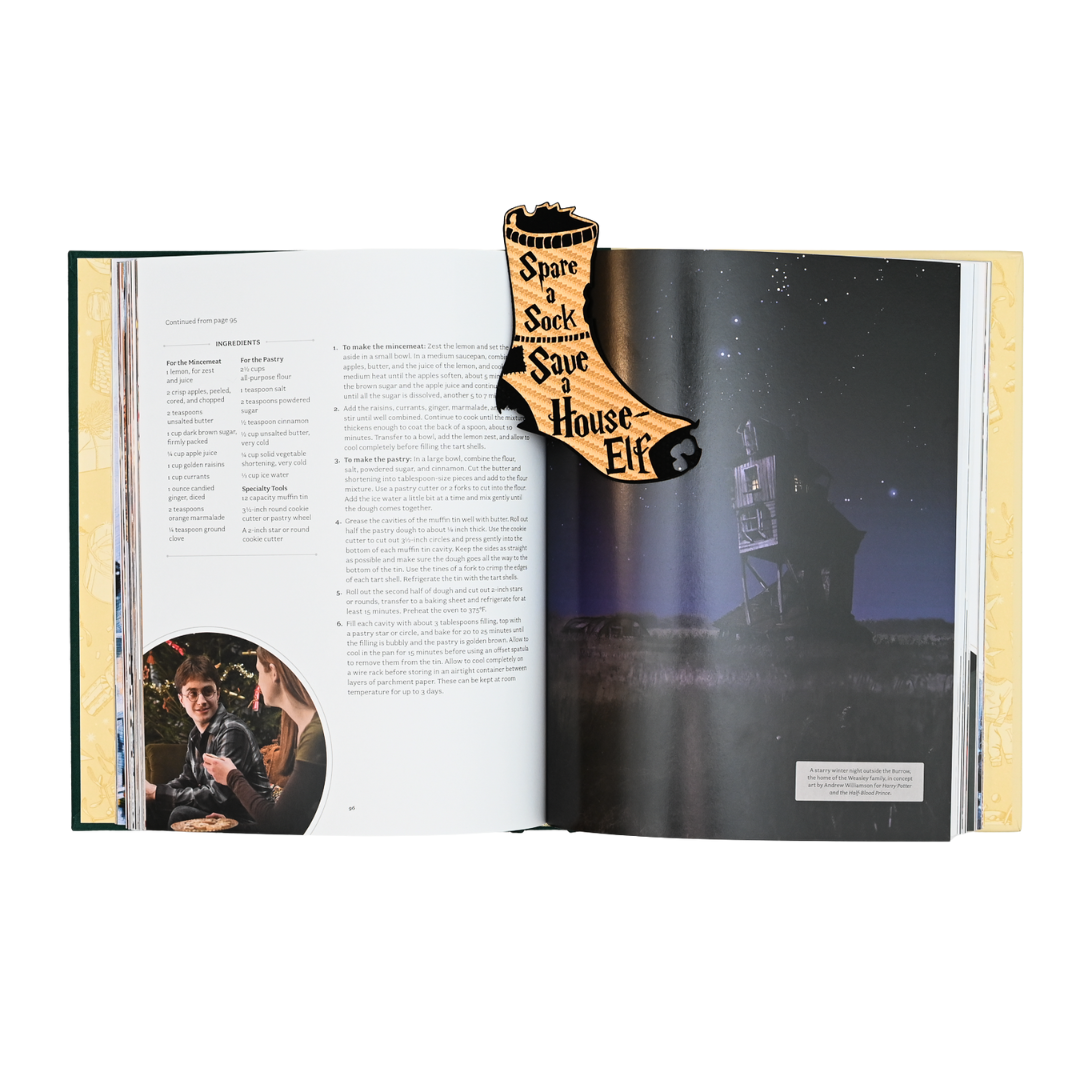 House Elf Sock Graphic Bookmark