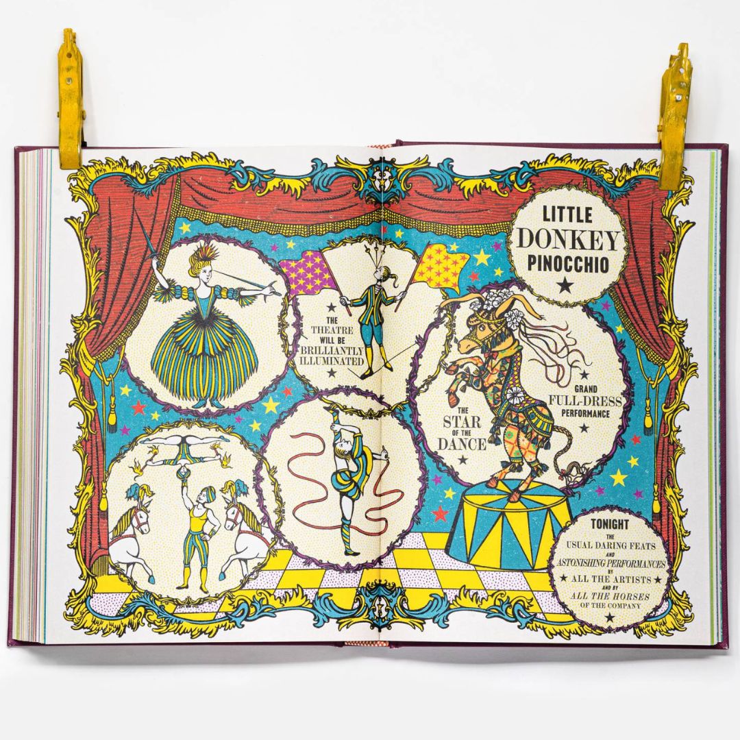 The Adventures of Pinocchio (Illustrated with Interactive Elements)