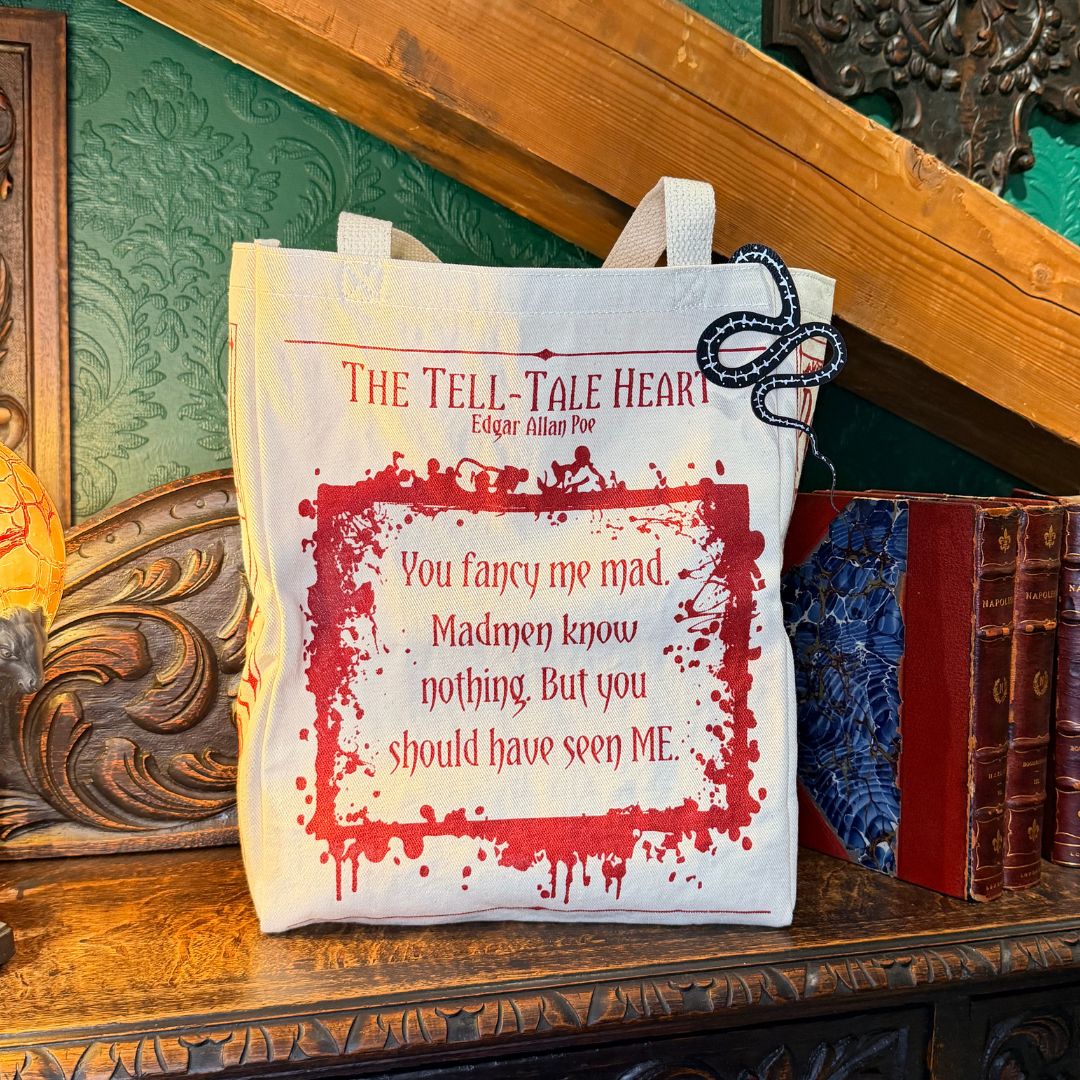 The Tell-Tale Heart Book Tote