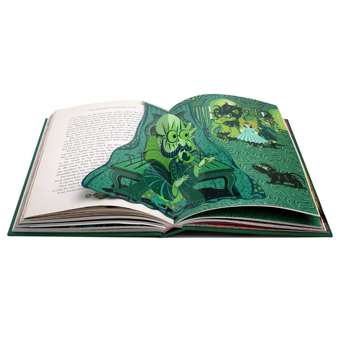 The WONDERFUL WIZARD of OZ Illustrated Hardcover Edition of L