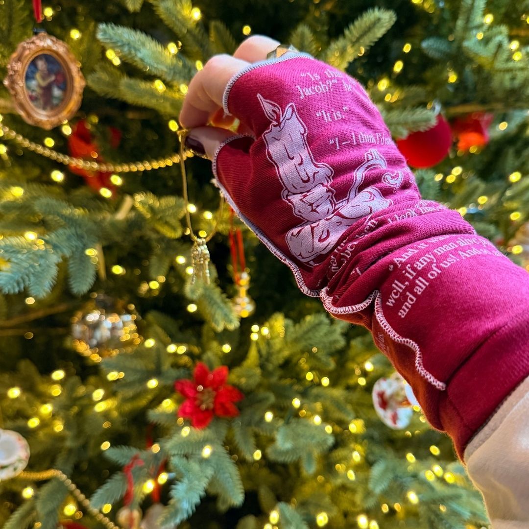 A Christmas Carol Writing Gloves