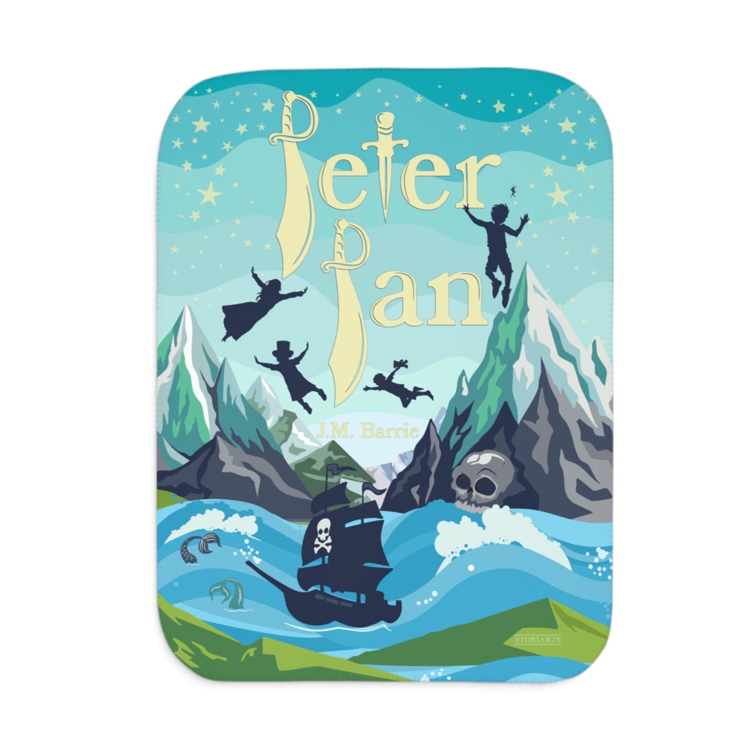 Peter Pan Children's Sherpa Blanket