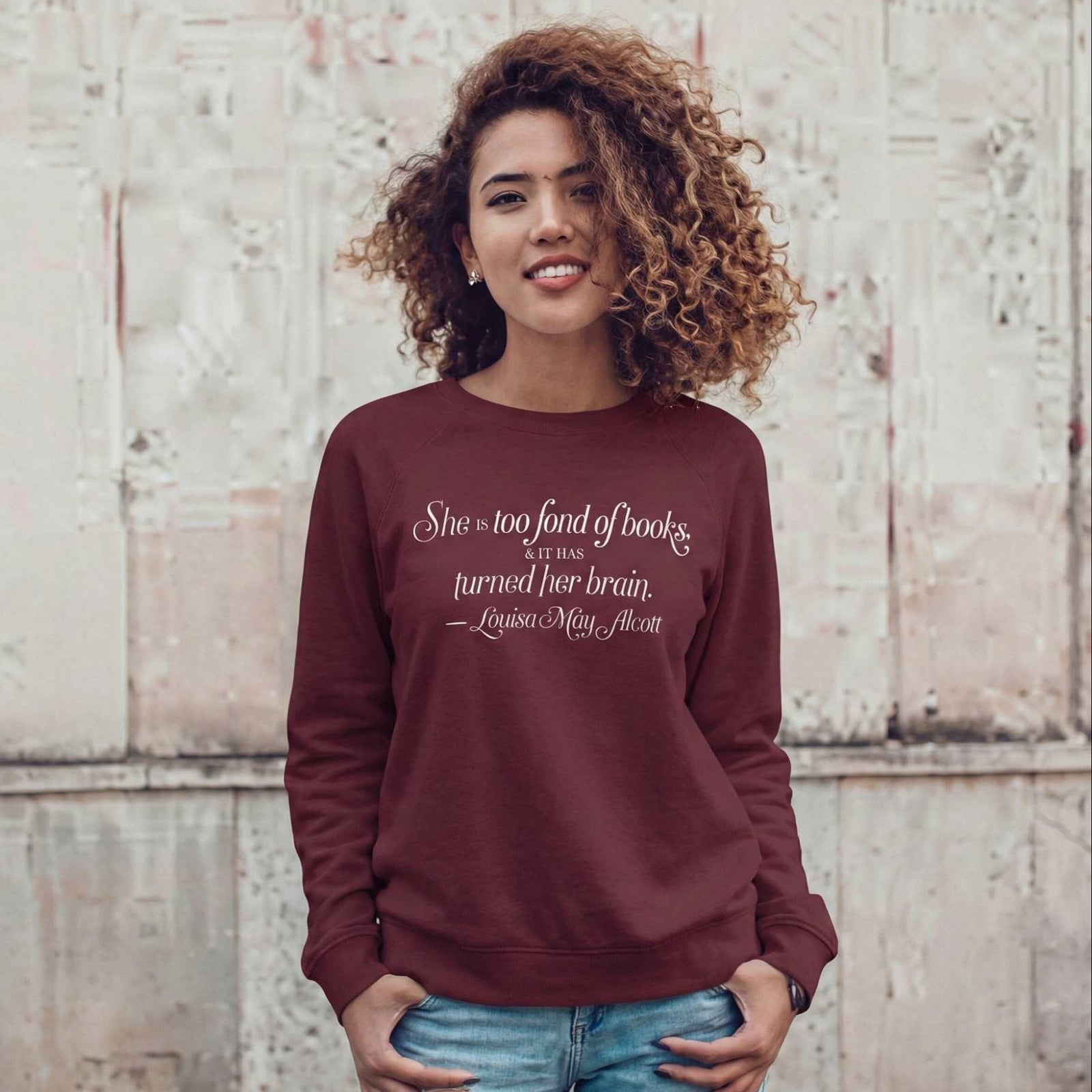 Louisa May Alcott Sweatshirt