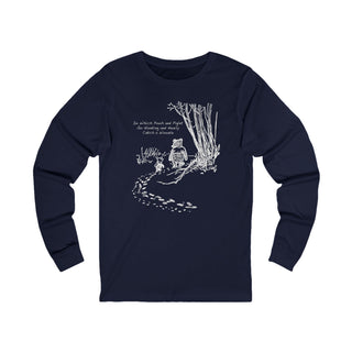Winnie-the-Pooh Unisex Long Sleeve Tee - S / Navy