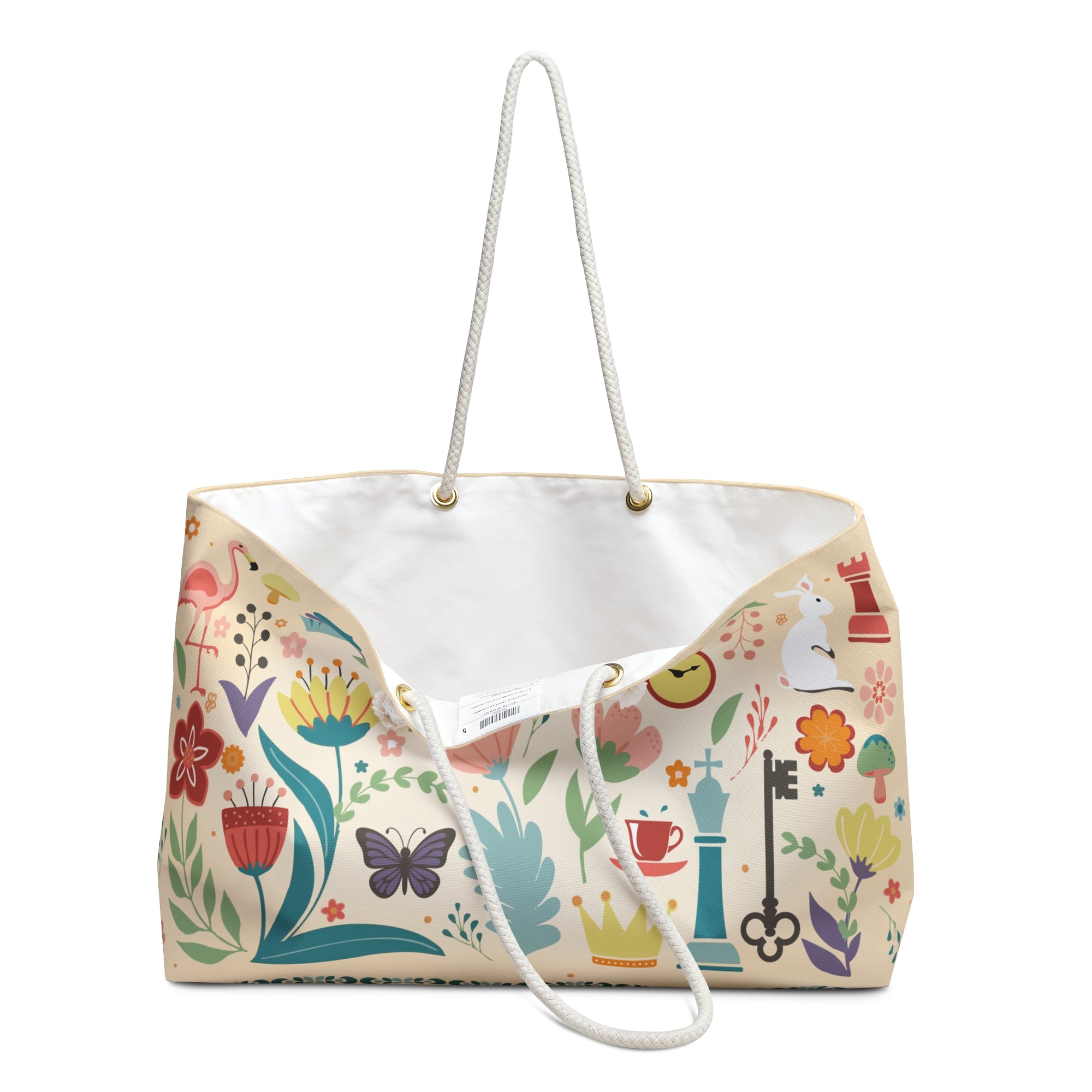 Alice in Wonderland Weekender Bag