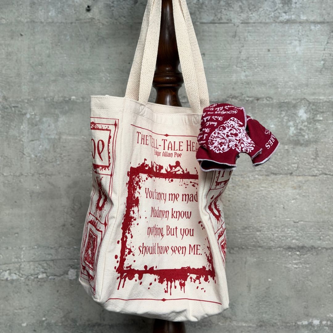 The Tell-Tale Heart Book Tote