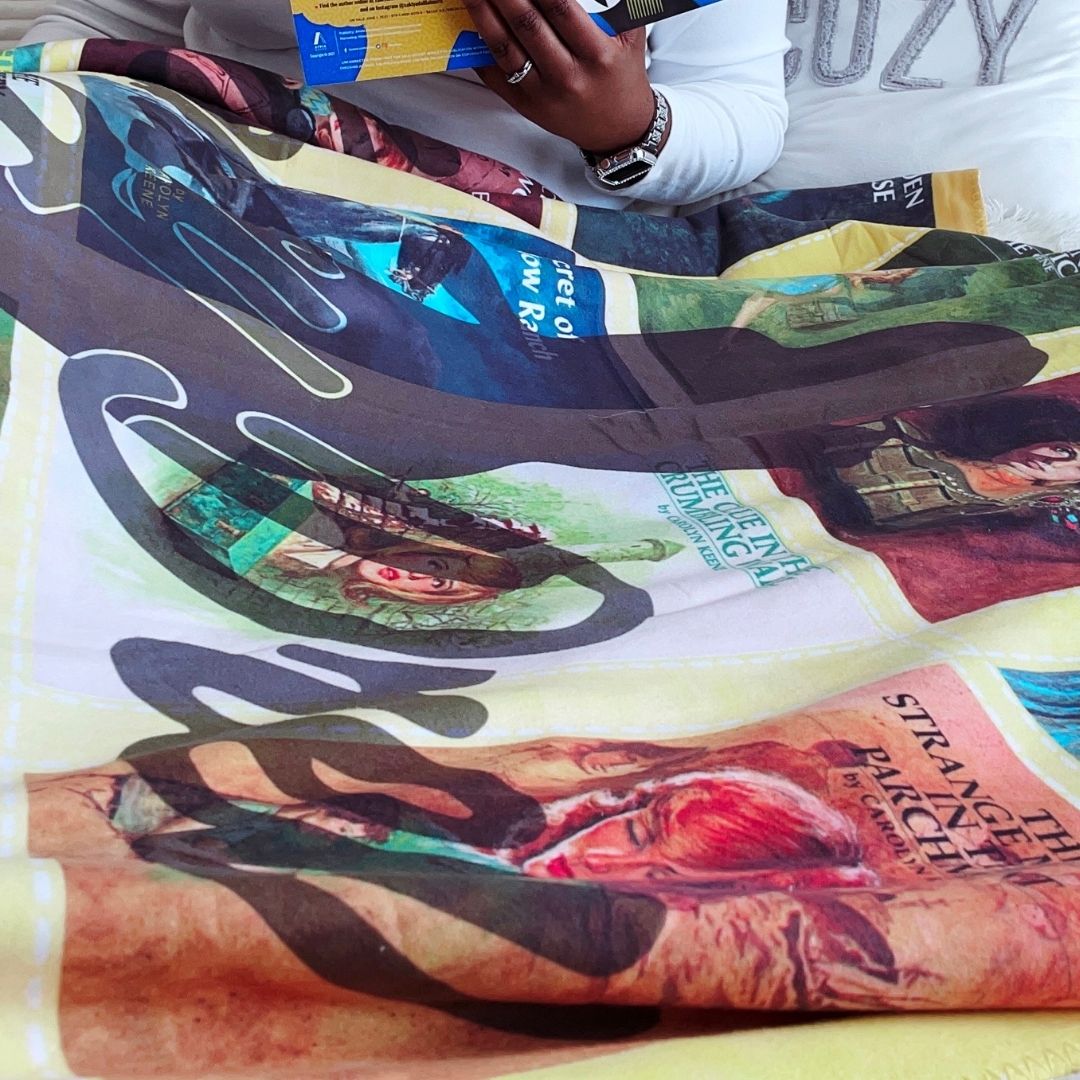 Nancy Drew Sherpa Fleece Book Blanket