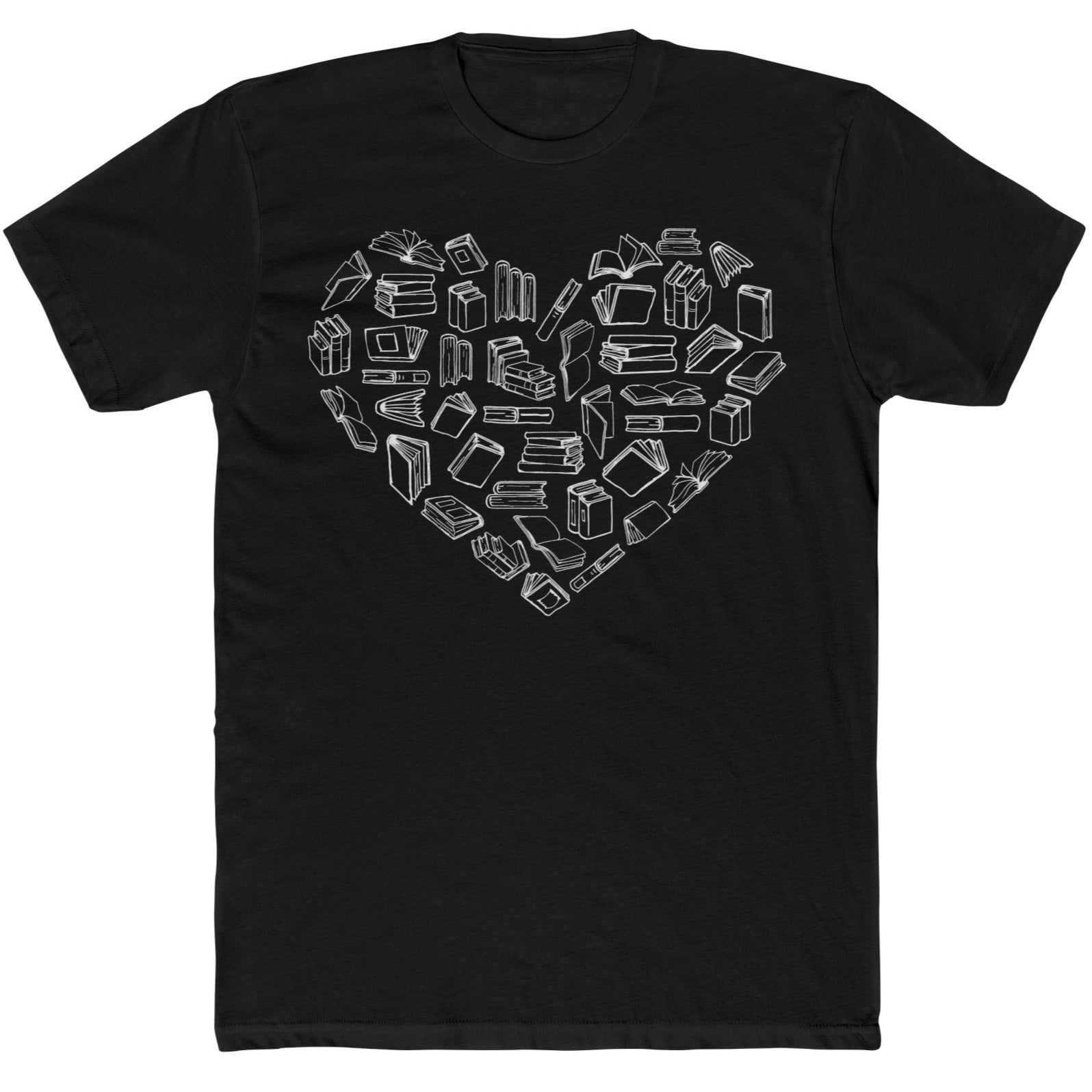 I Heart Books Unisex Tee