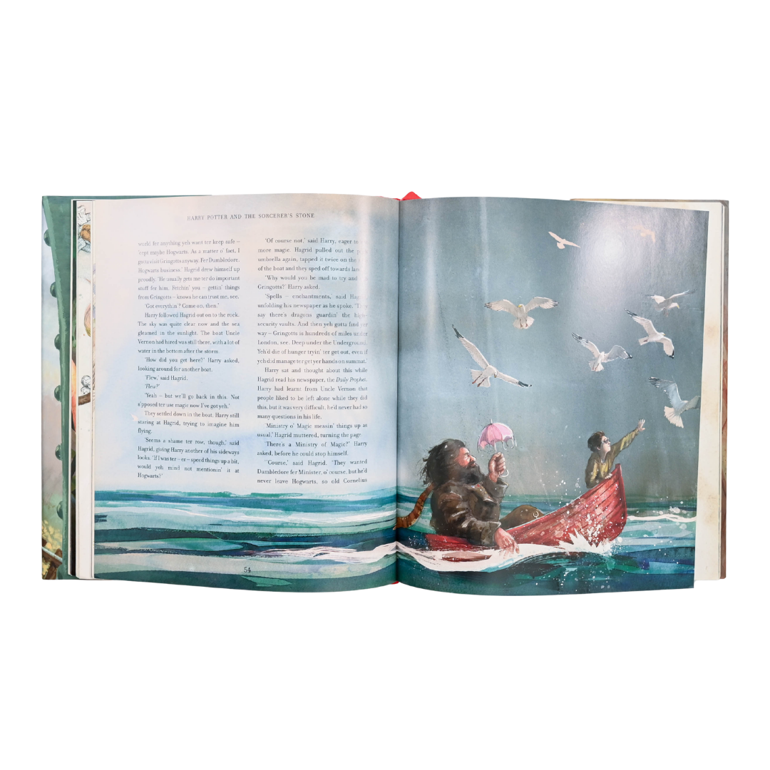 Harry Potter and the Sorcerer's Stone (The Illustrated Edition)