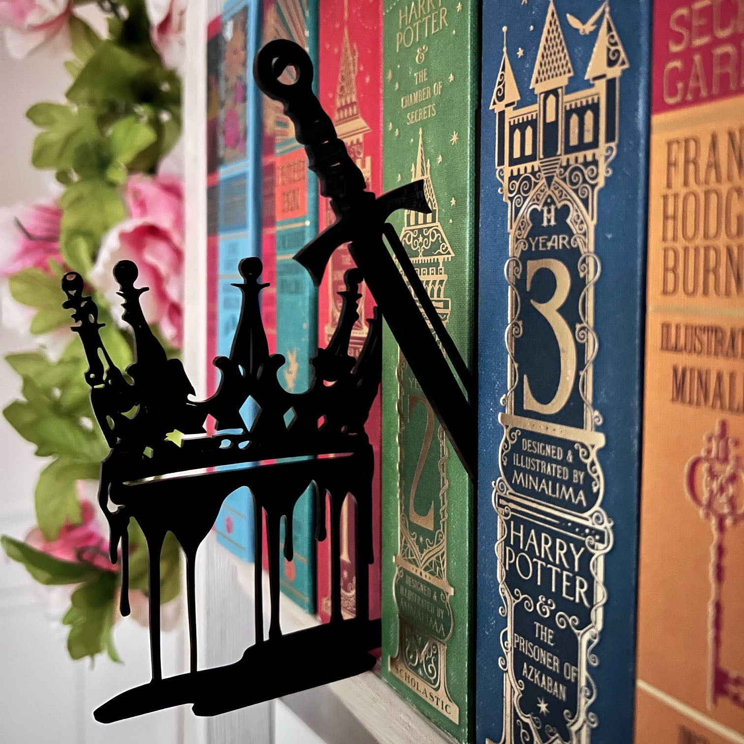 Sword Bookshelf Silhouette