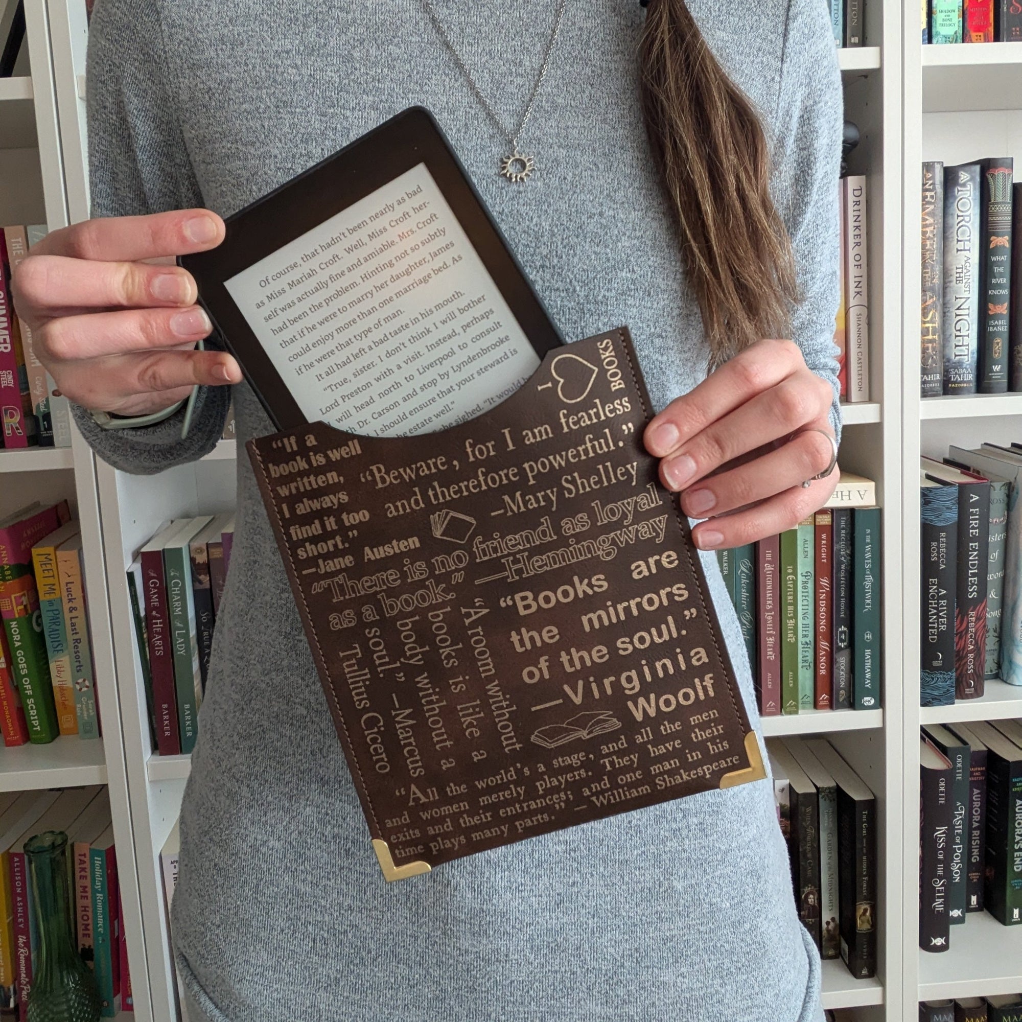 Quote Kindle Sleeve