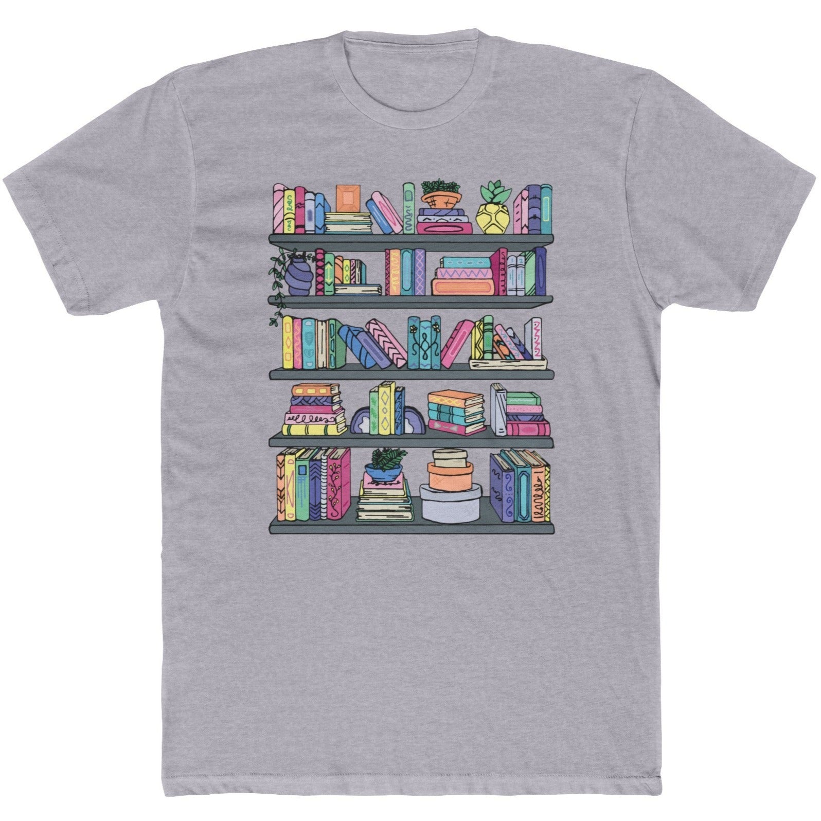 Bookshelf Unisex Tee