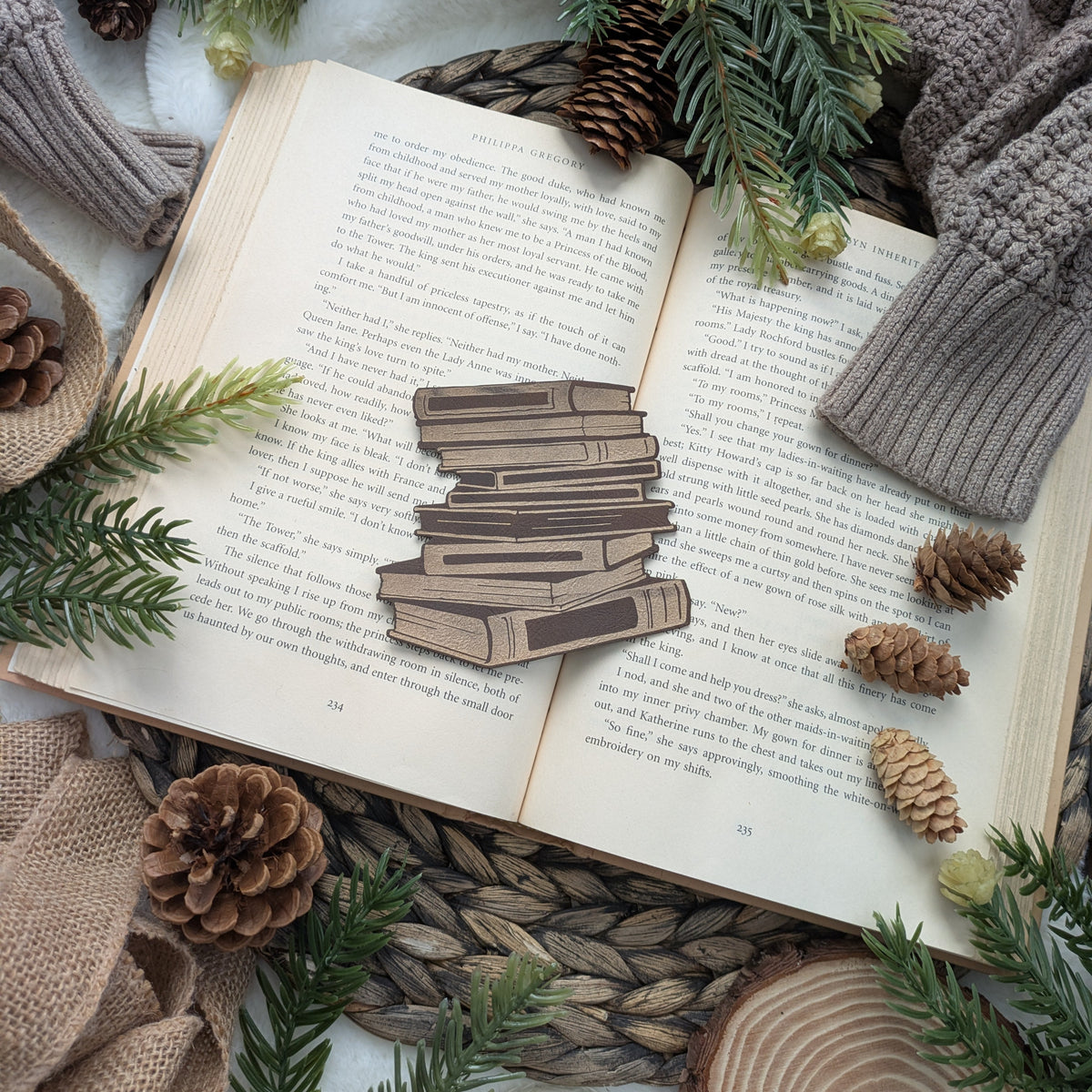 Bookstack Graphic Bookmark