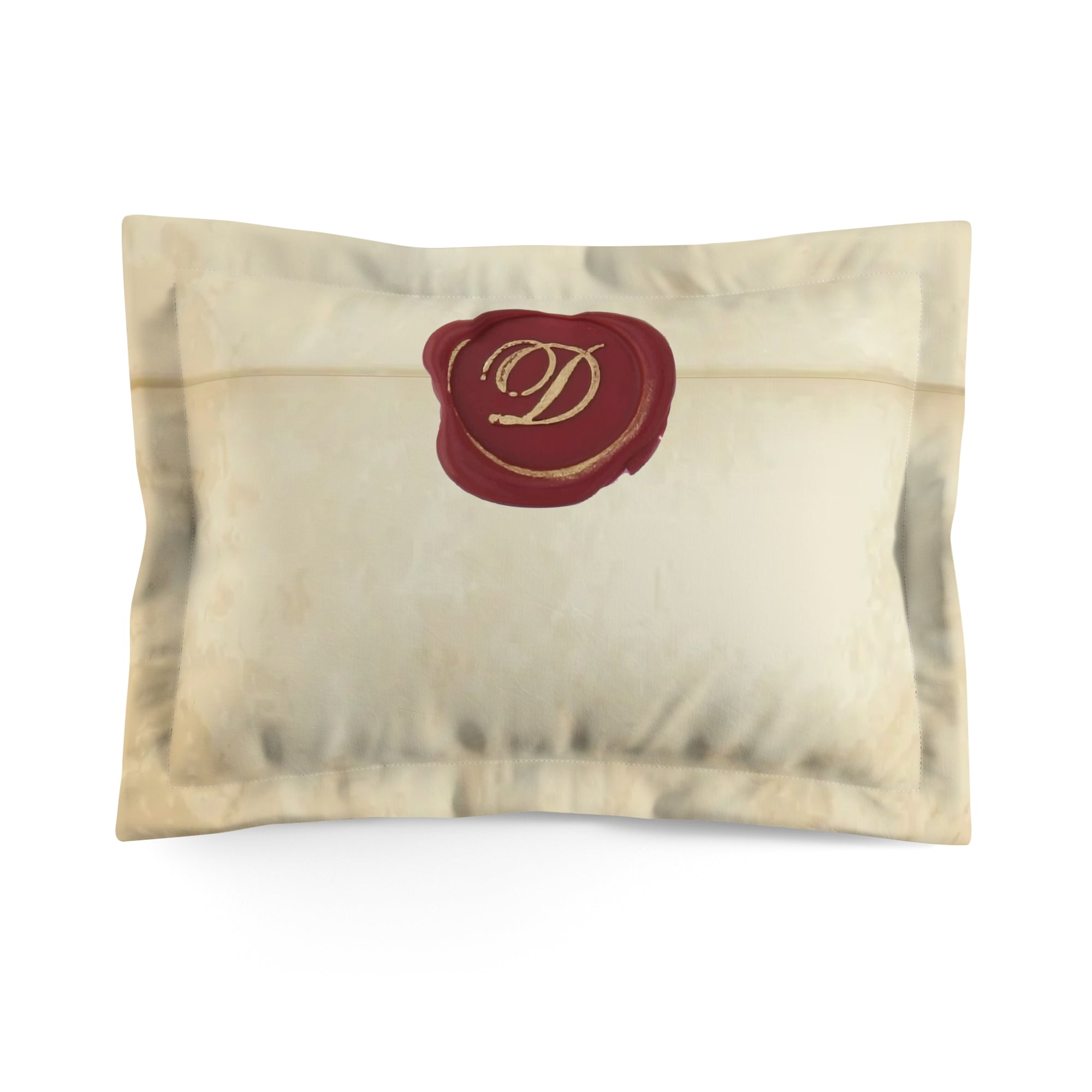 Mr. Darcy's Letter Pillow Sham