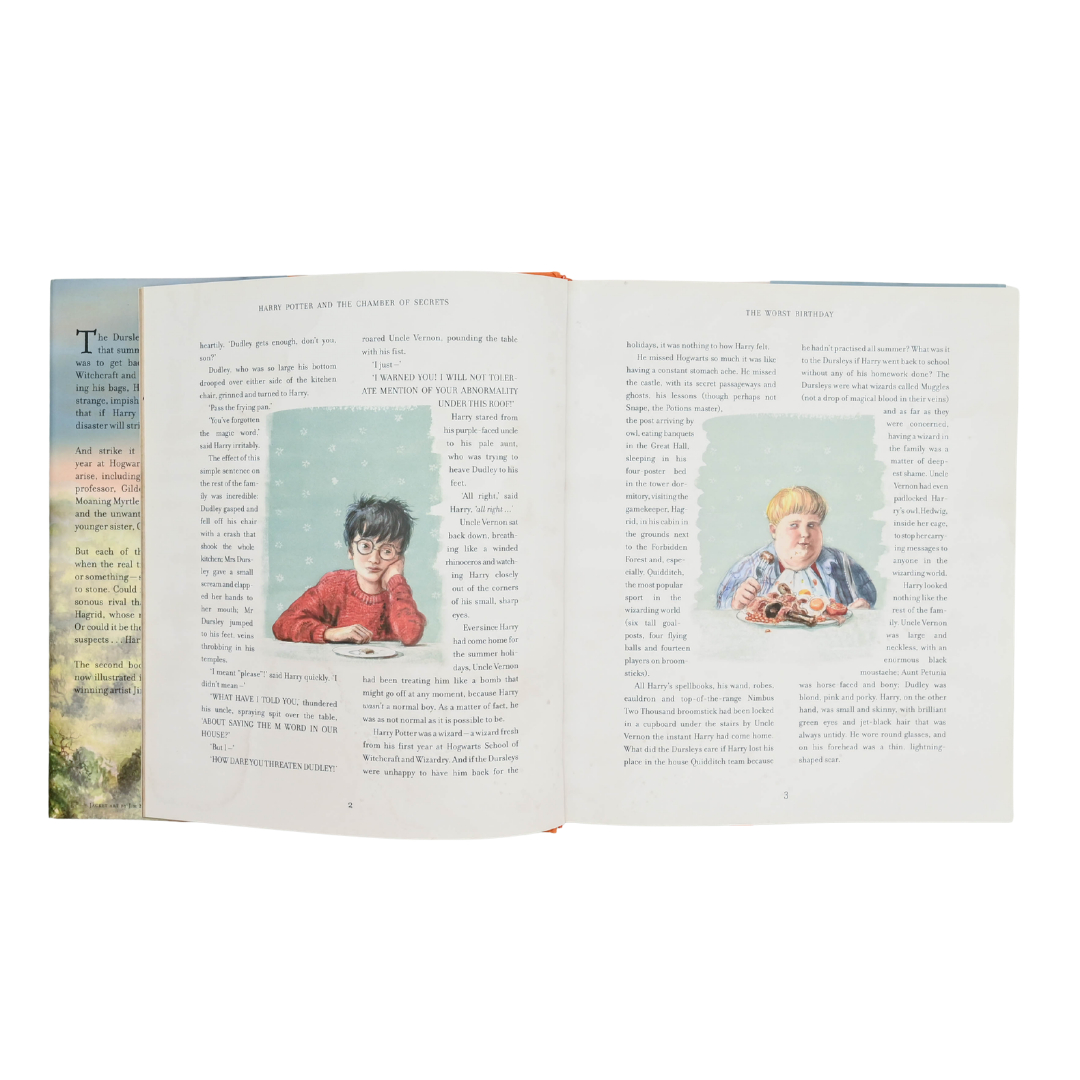 Harry Potter and the Chamber of Secrets (The Illustrated Edition)