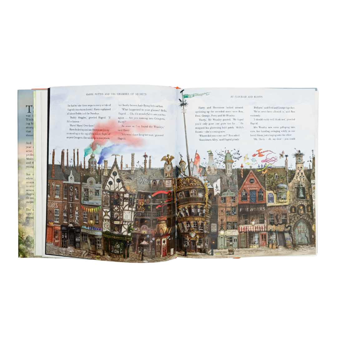 Harry Potter and the Chamber of Secrets (The Illustrated Edition)