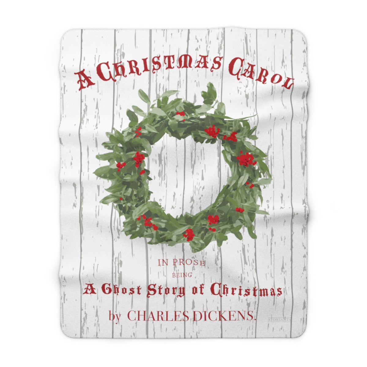 Almost Perfect Sherpa Fleece Book Blanket