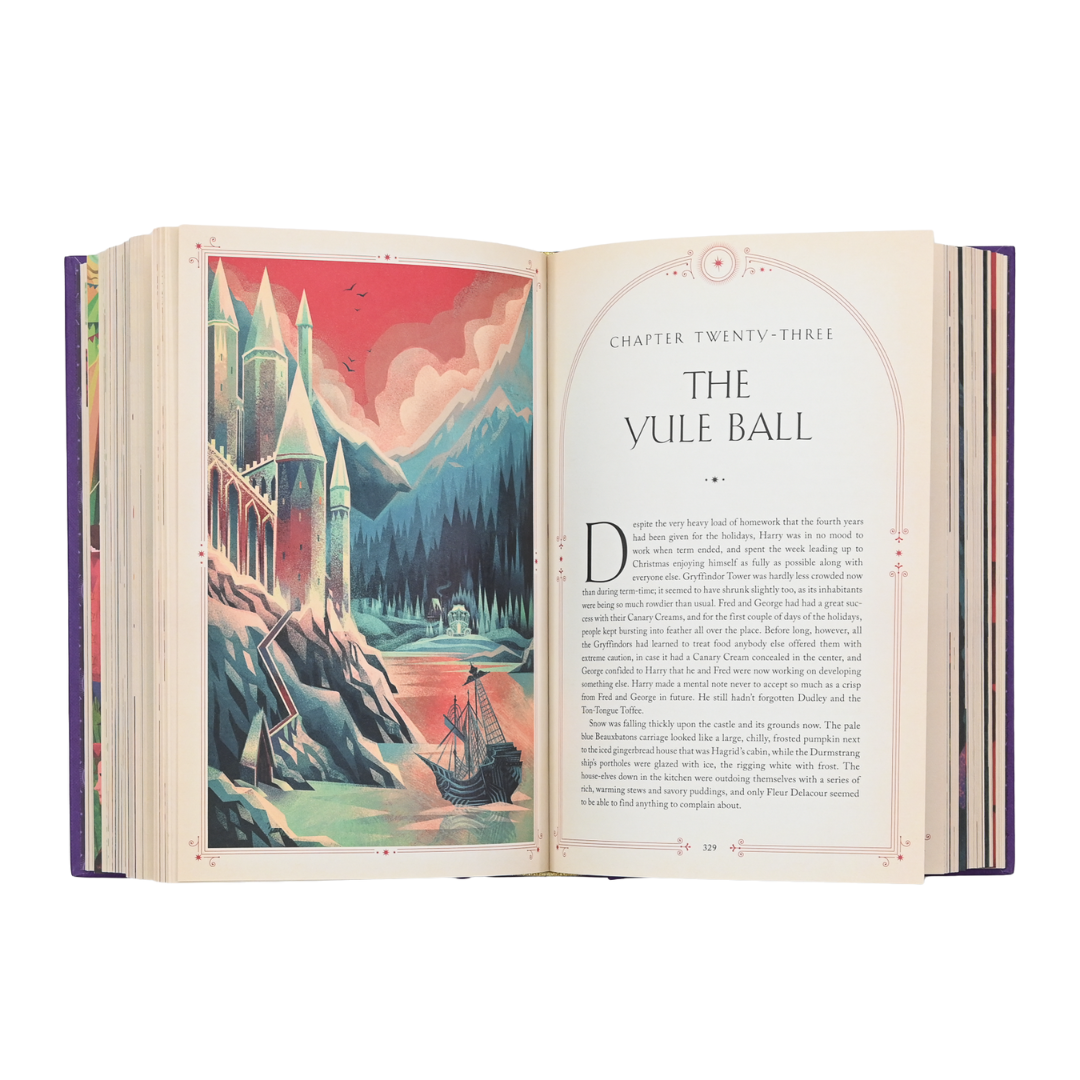 Harry Potter and the Goblet of Fire (Illustrated with Interactive Elements)