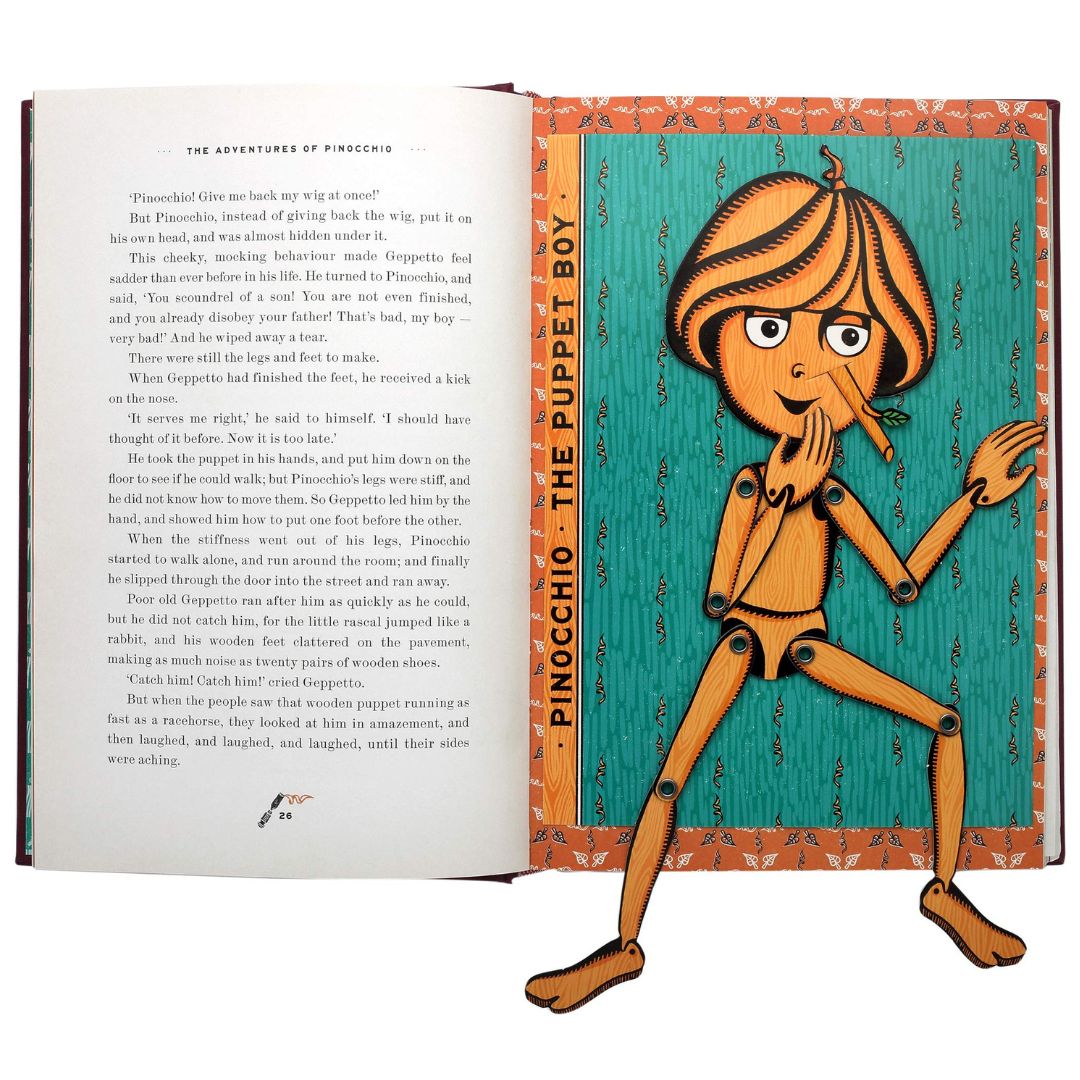 Pinocchio Chapter Book The Adventures Of Pinocchio Book Cover