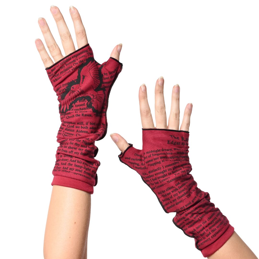The Raven Writing Gloves