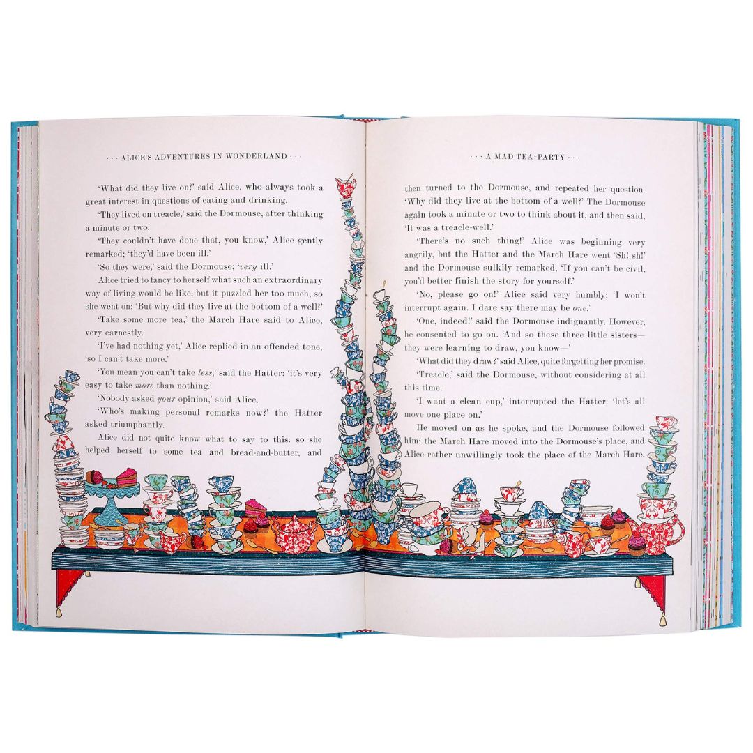 Alice's Adventures in Wonderland (Illustrated with Interactive Elements)