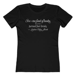 Louisa May Alcott Women's Tee - Black / S