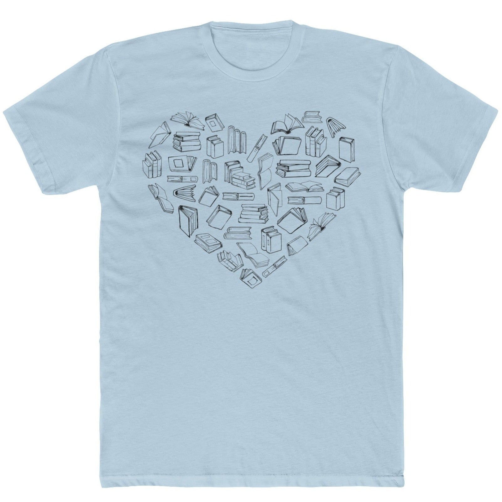 I Heart Books Unisex Tee