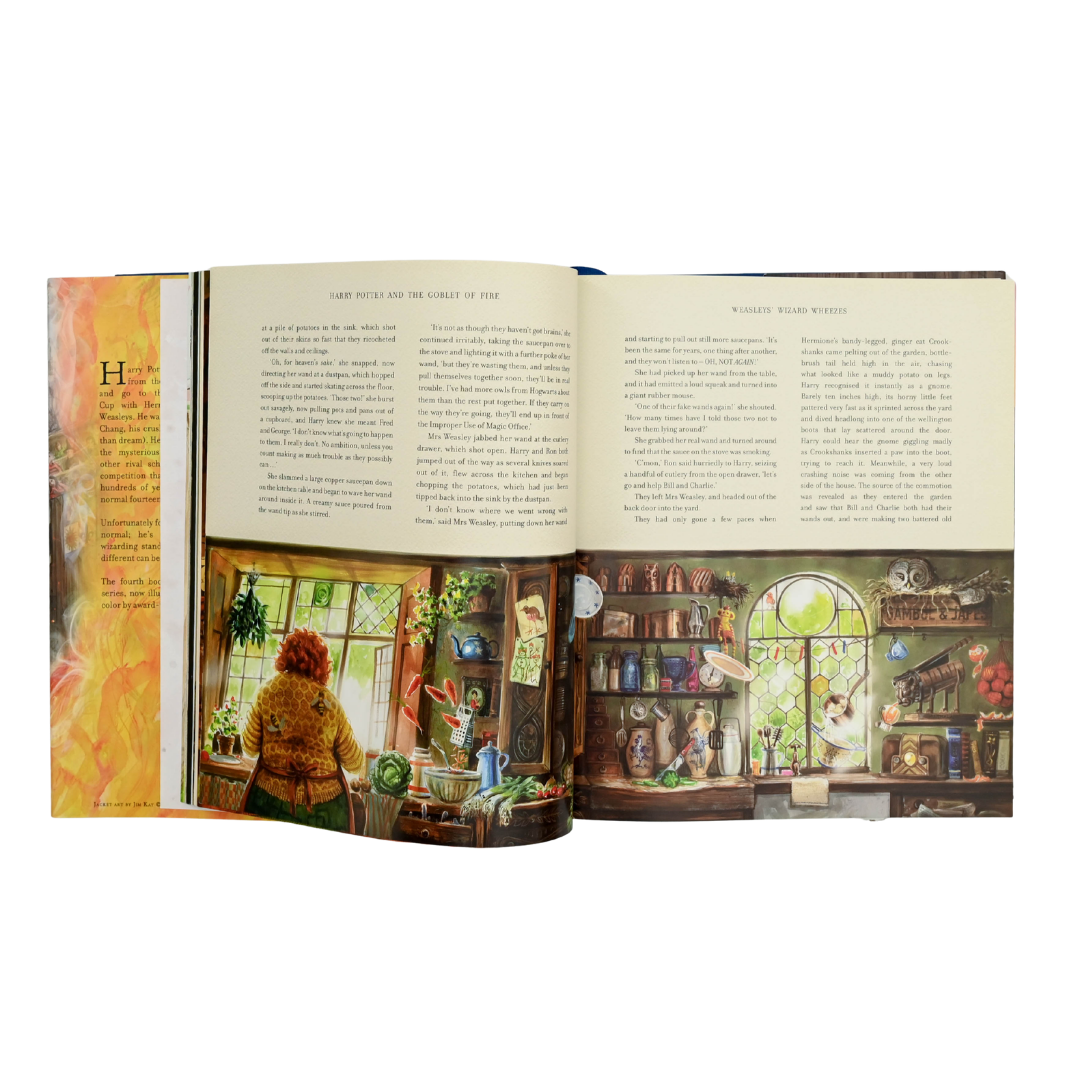 Harry Potter and the Goblet of Fire (The Illustrated Edition)