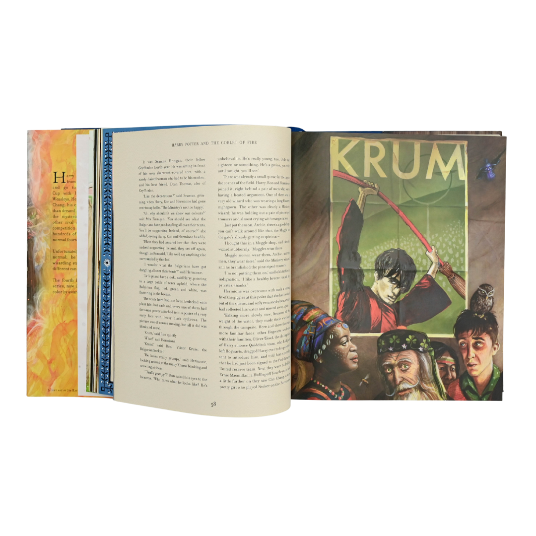 Harry Potter and the Goblet of Fire (The Illustrated Edition)