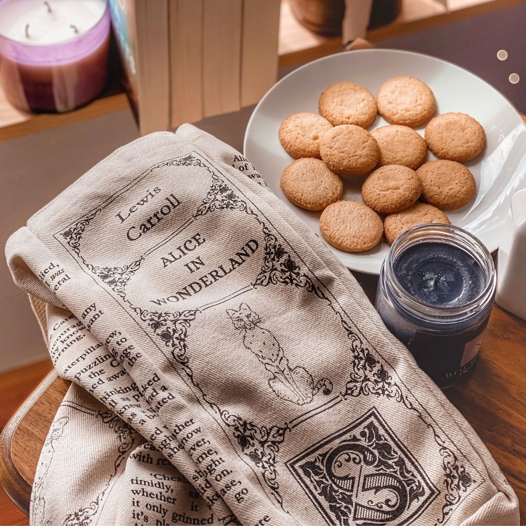 Alice in Wonderland Book Tote