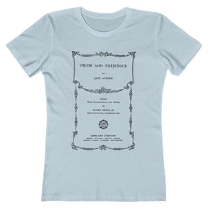 Pride and Prejudice Title Page Women's Tee