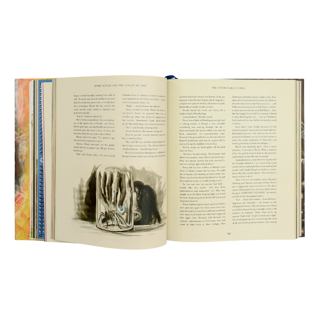 Harry Potter and the Goblet of Fire (The Illustrated Edition)