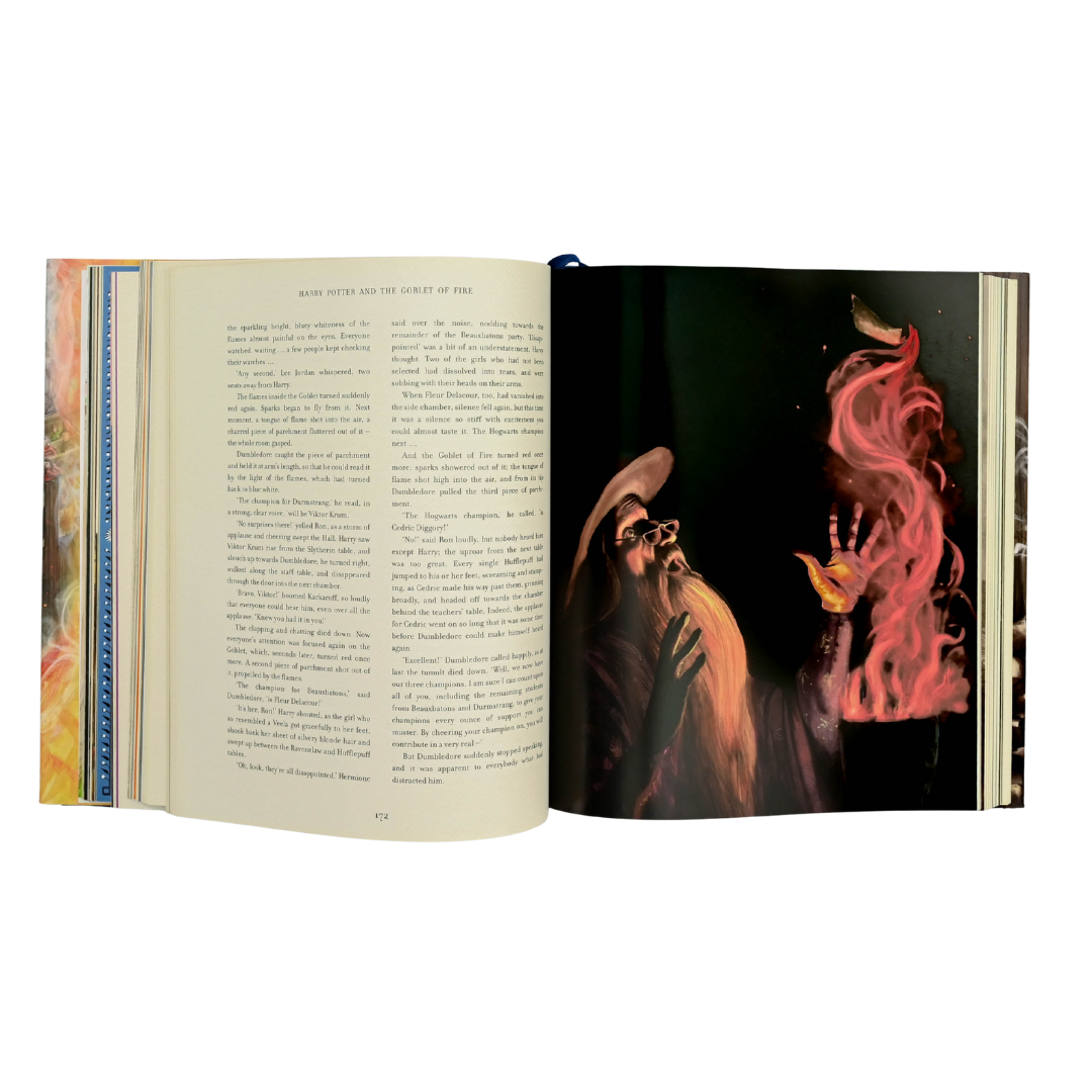 Harry Potter and the Goblet of Fire (The Illustrated Edition)