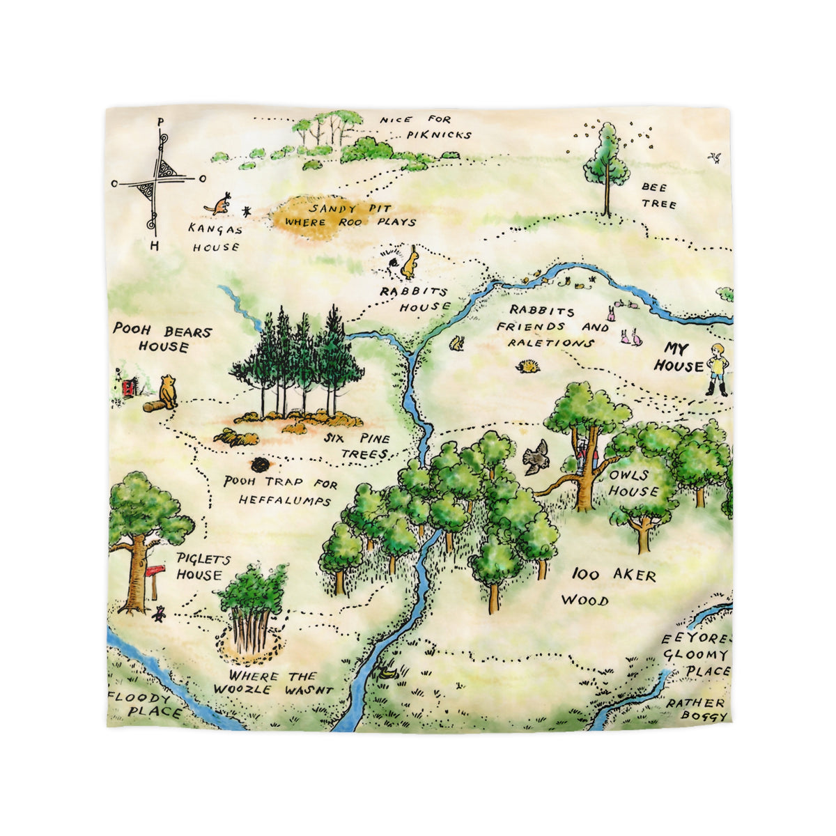 Winnie-the-Pooh Duvet Cover