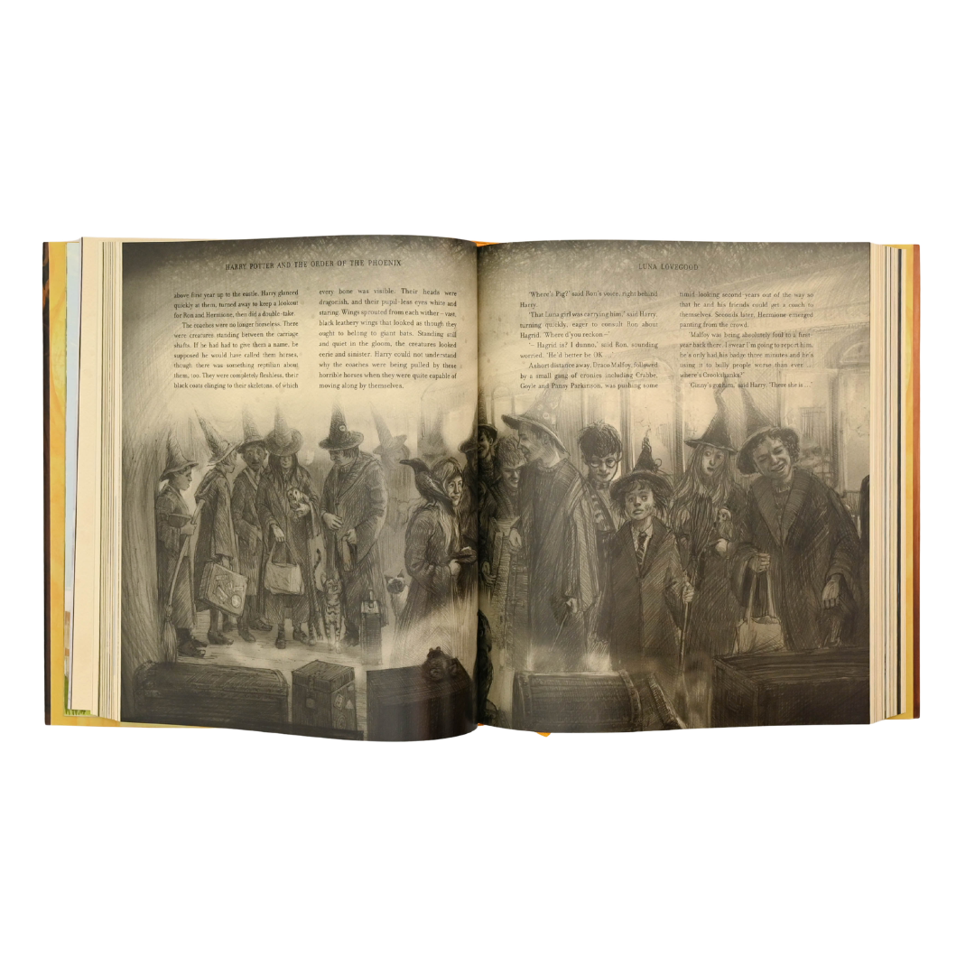 Harry Potter and the Order of the Phoenix (The Illustrated Edition)