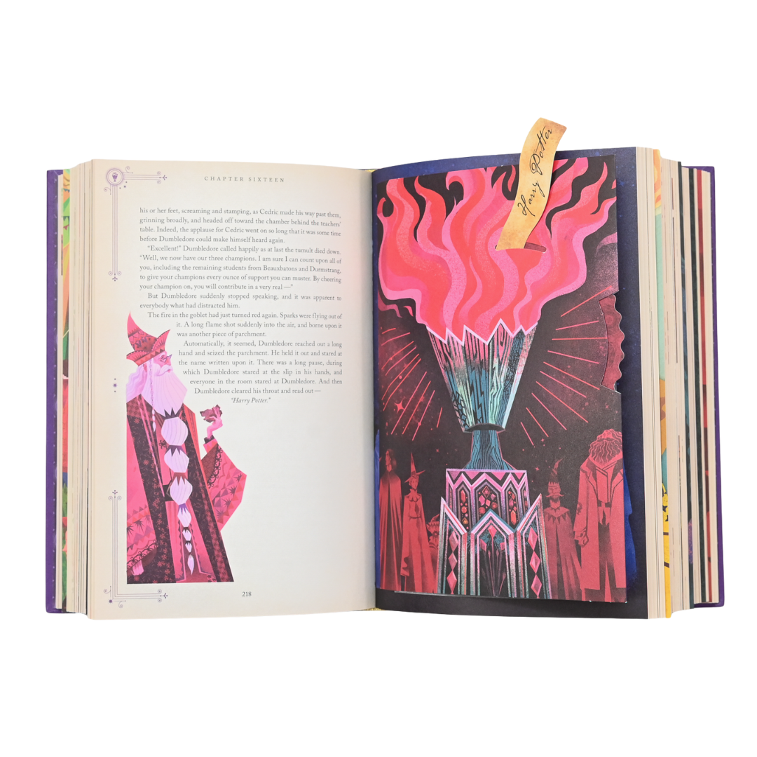 Harry Potter and the Goblet of Fire (Illustrated with Interactive Elements)