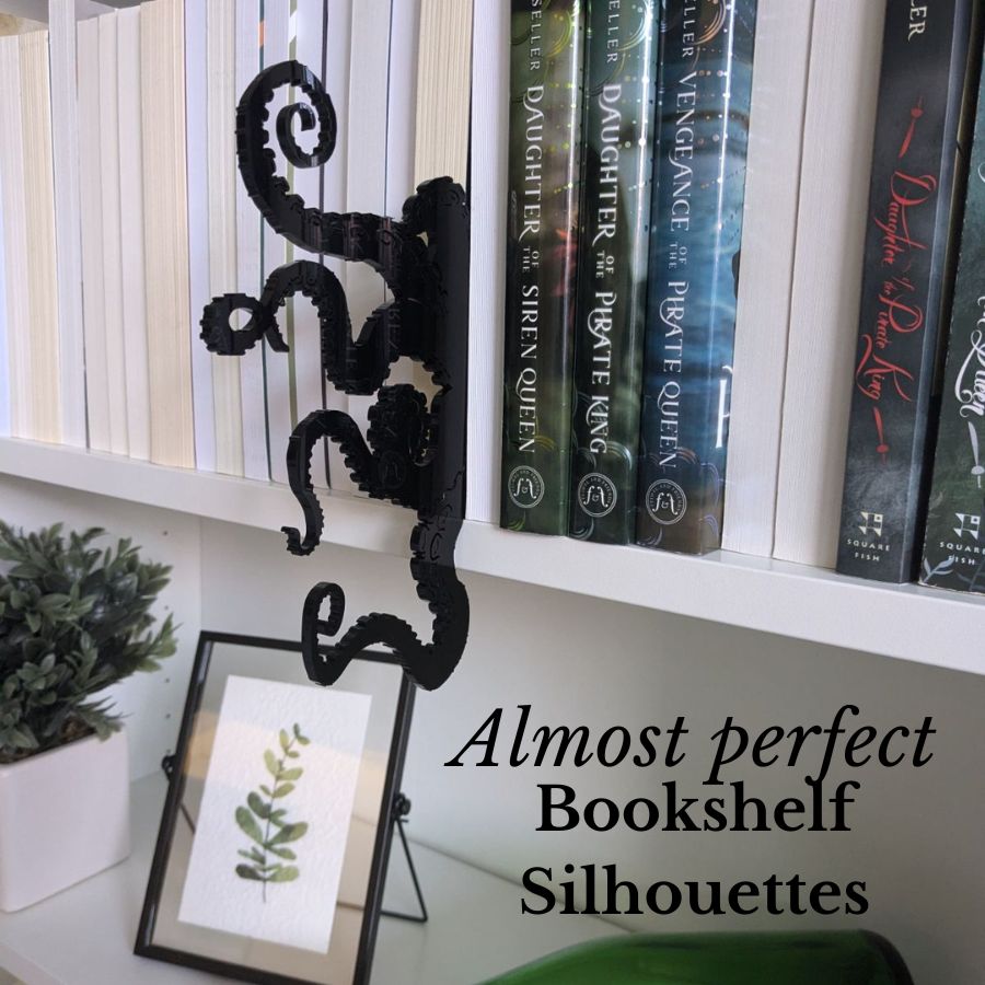Almost Perfect Bookshelf Silhouettes